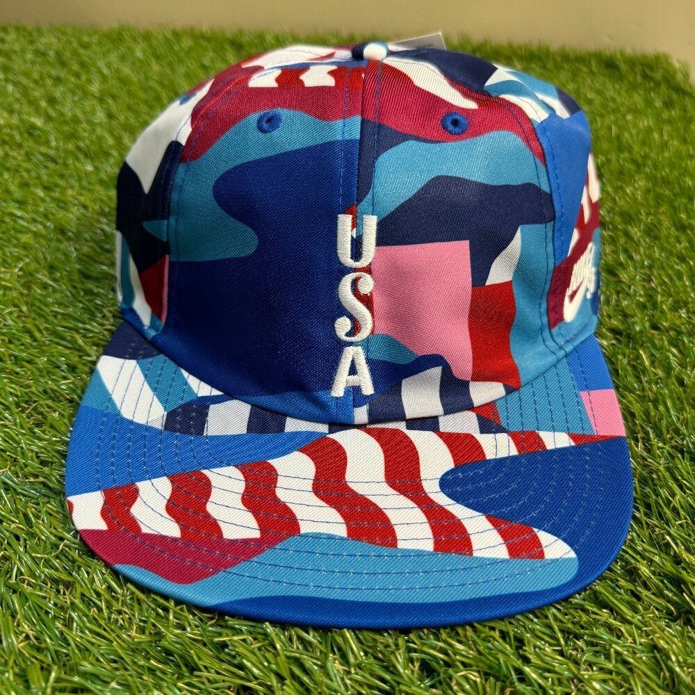 Nike SB x Parra USA Olympics Team Federation Kit Skate Cap Hat OSFA CZ5352-426